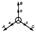 Схема и группа соединения обмоток трехфазных двухобмоточных автотрансформаторов