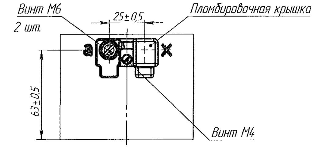 Рис.5 Клеемник трансформатора напряжения НОЛ(П)-СВЭЛ-6(10)(М)