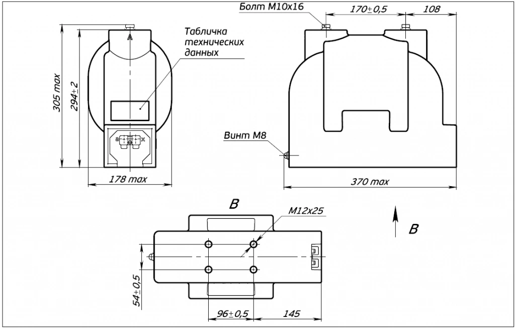 Общий вид НОЛ-СВЭЛ-6(10)